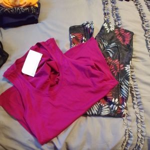 Fabletics workout outfit.